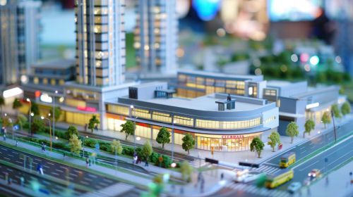Commercial and service areas - supporting workers and experts