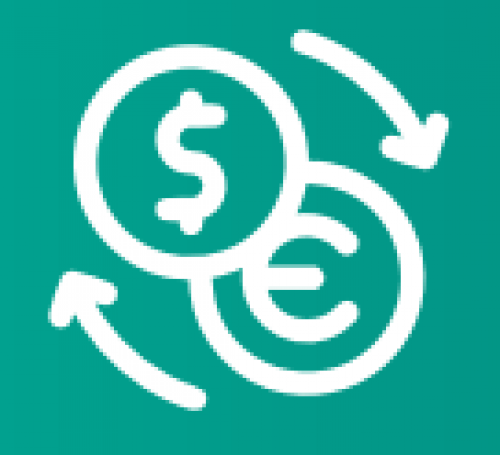 Listed and paid in foreign currency within the zone.